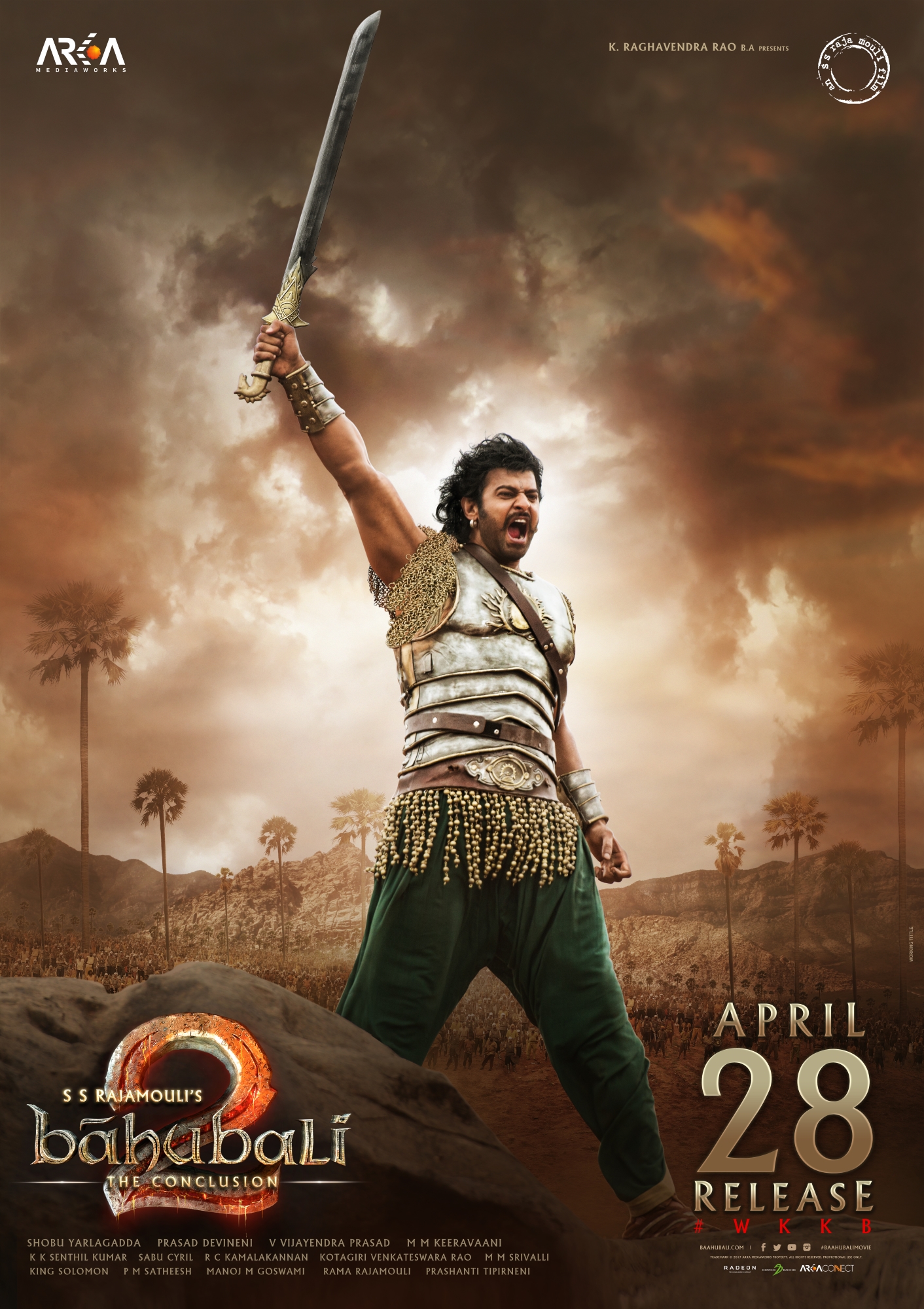 Check Out These New Posters For BAAHUBALI 2: THE CONCLUSION, India's ...